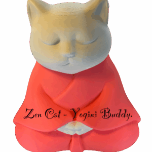 Zen Cat - Your Yogini Buddy!